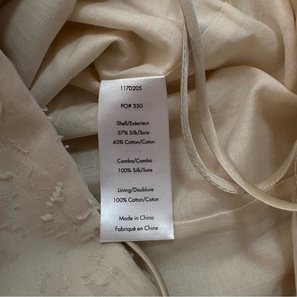 Elizabeth and James Cream Mini Dress - Picture 12 of 13